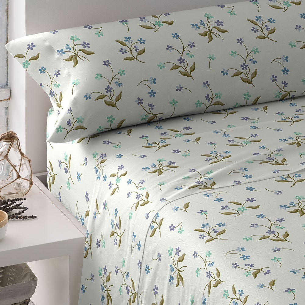 Conjunto de lençóis de algodão percal Polola