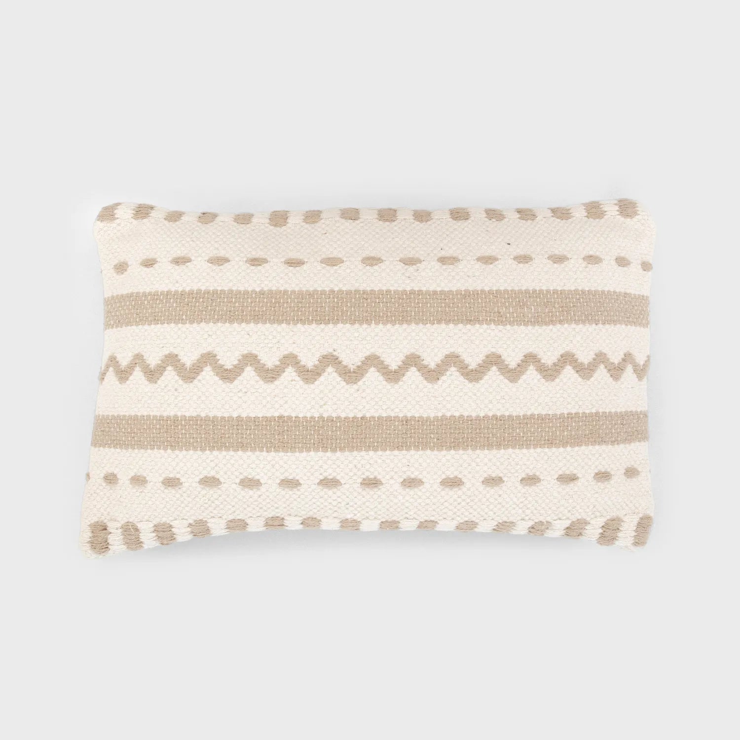 Almofada retangular Leito em algodão 30x50 - capa + enchimento