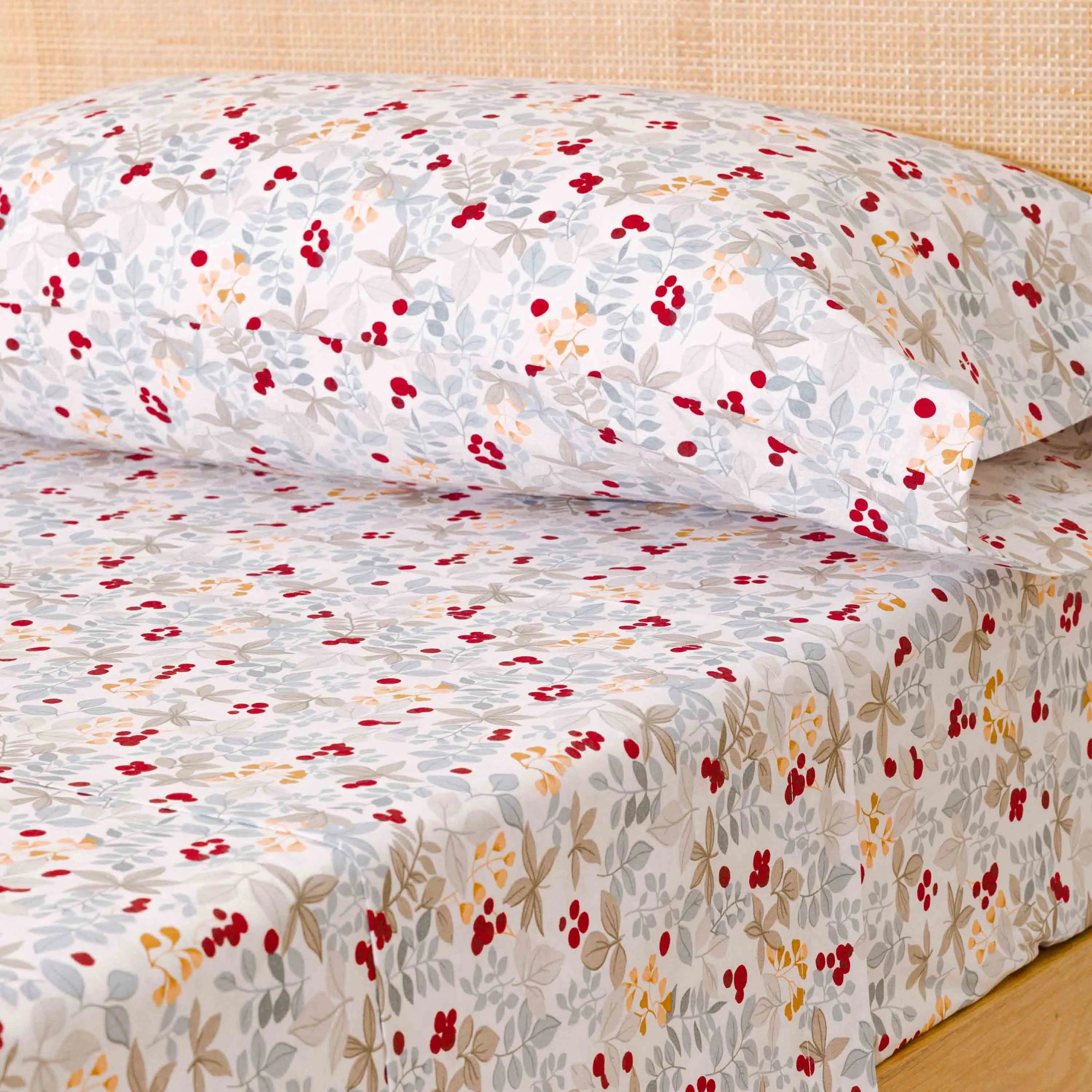 Jogo de lençol de algodão Viena indigo