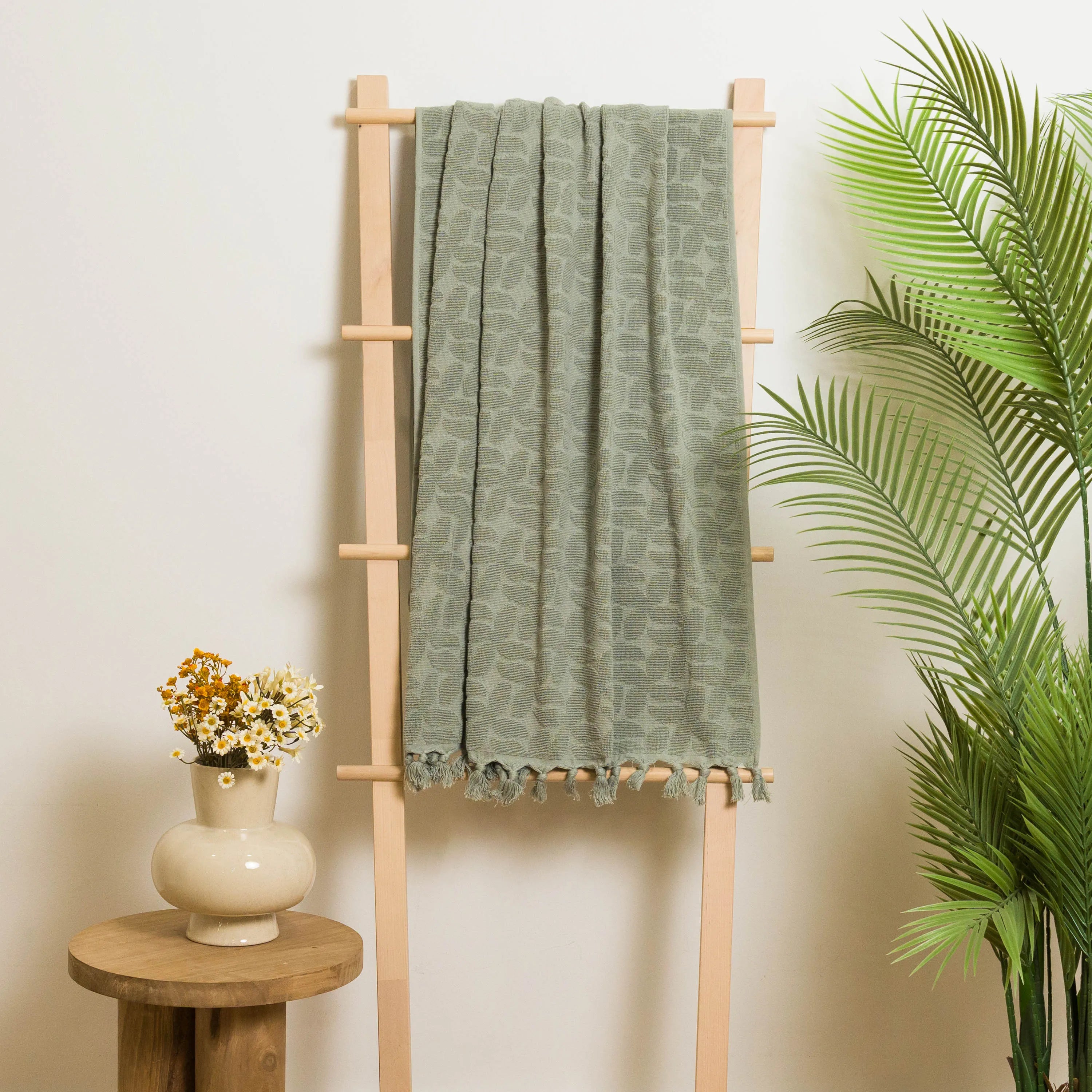 Toalha de praia Keira em algodão, 340g