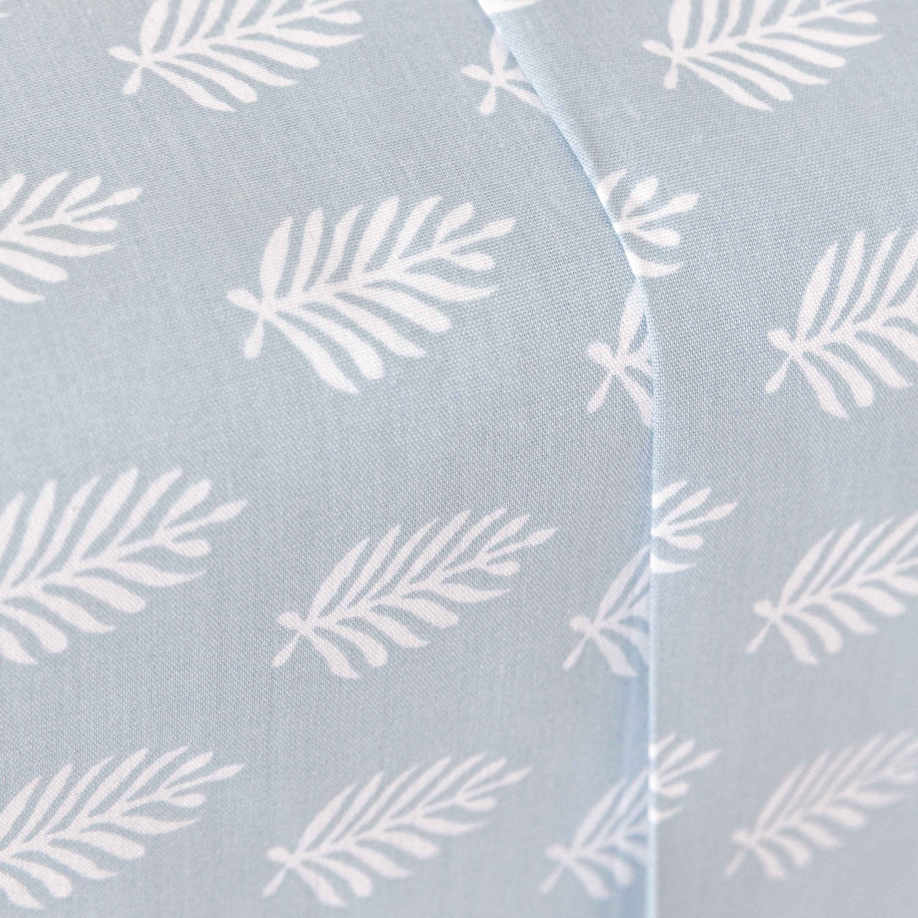 Conjunto de lençóis Soma Aquamarine em algodão percal