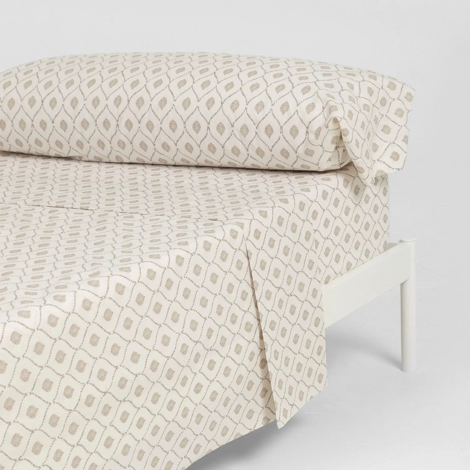 Jogo de lençóis algodão Charleston topo