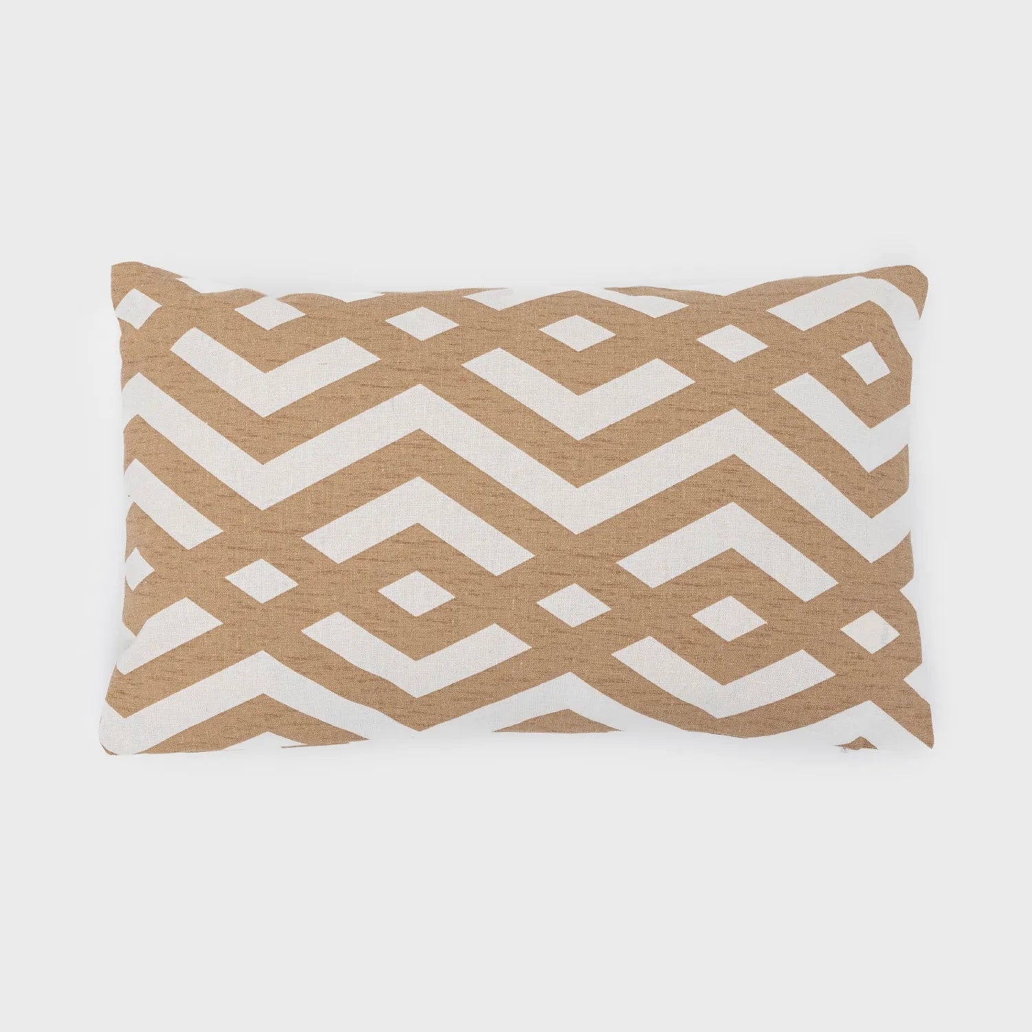 Almofada quadrada Nela, lisa, resistente a manchas, 50x50 cm - capa + enchimento