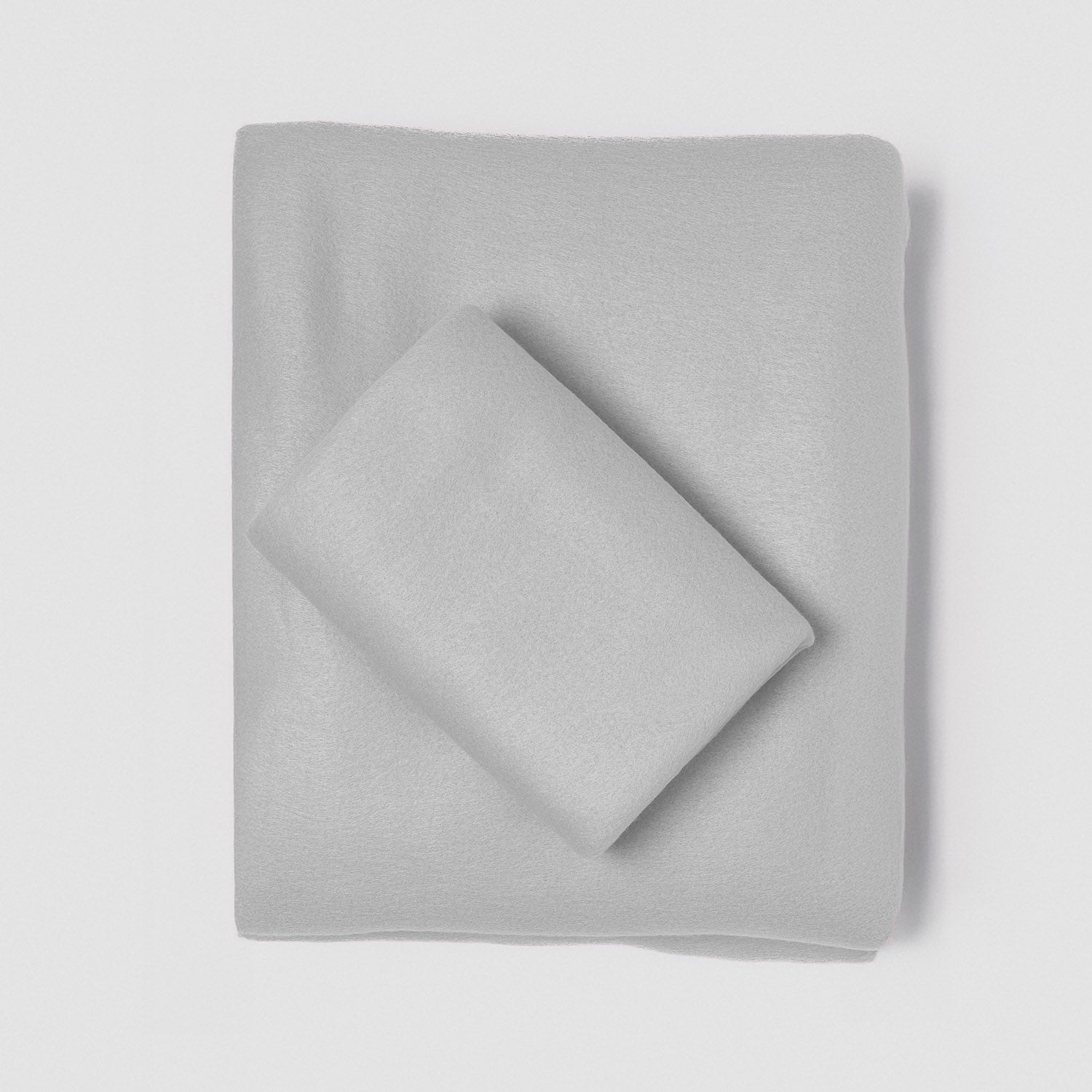 Jogo de lençóis cinza claro estilo Pirineus - PR