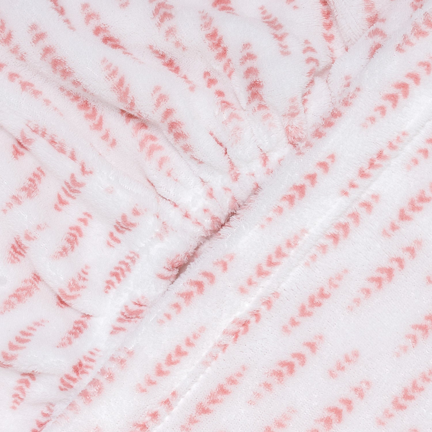 Jogo de lençóis de lã coral Espiga rosa - PR