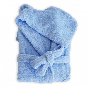 Roupão de banho Azul Celeste 450gr criança