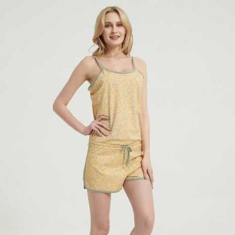 Macacão algodão Ariel terra Macacão algodão Ariel terra