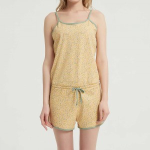 Macacão algodão Ariel terra 2