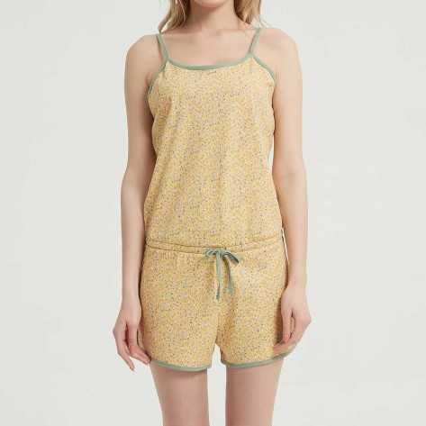 Macacão algodão Ariel terra Macacão algodão Ariel terra