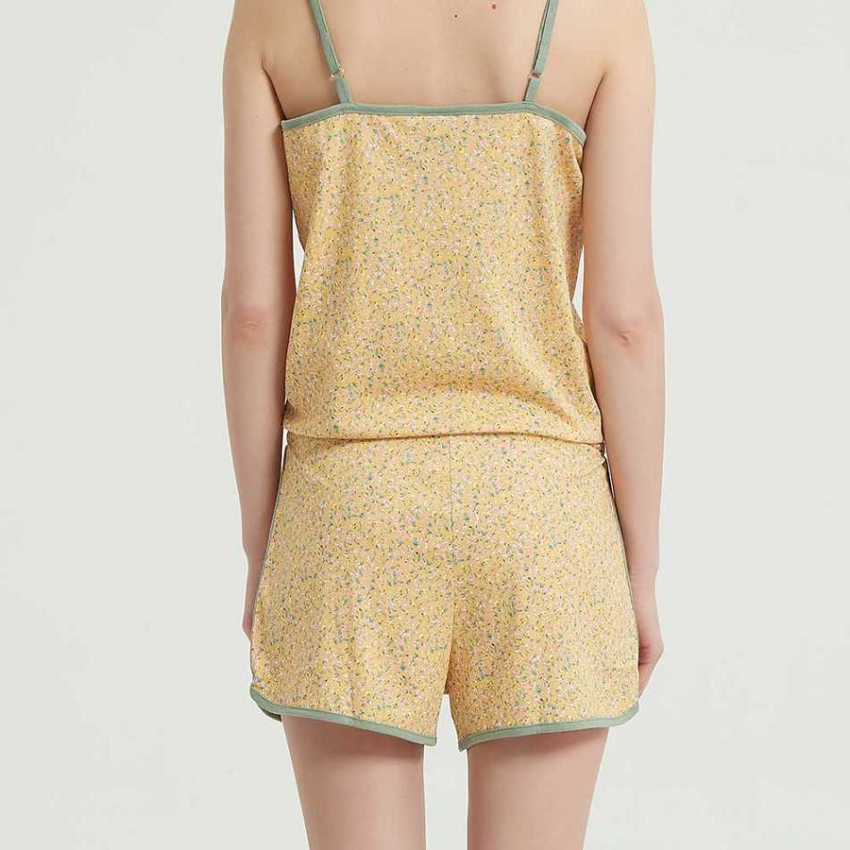 Macacão algodão Ariel terra