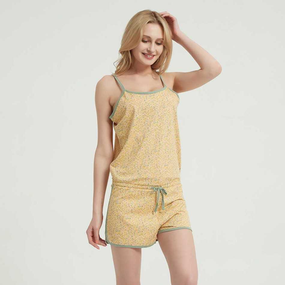 Macacão algodão Ariel terra