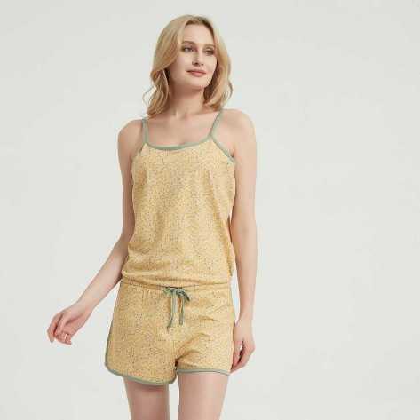 Macacão algodão Ariel terra Macacão algodão Ariel terra