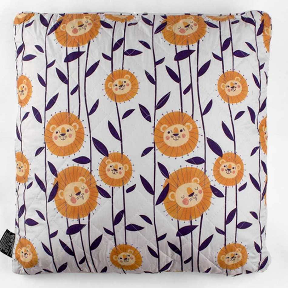 Almofada Ilse laranja 55x55 almofadas-quadradas-estampadas