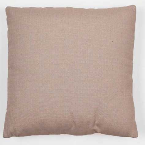 Almofada jacquard New Madras bege 45x45