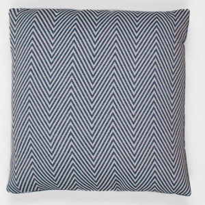 Almofada jacquard Feli azul 45x45