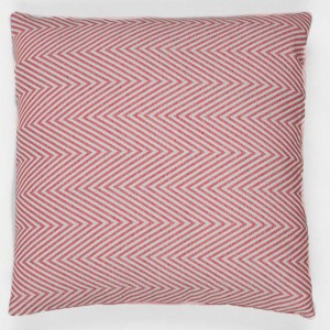 Almofada jacquard Feli rosa 45x45