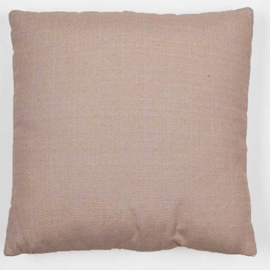Almofada jacquard Filing bege 45x45