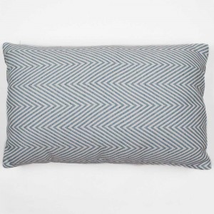 Almofada retangular 30x50 jacquard Feli verde esmeralda