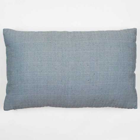 Almofada retangular 30x50 jacquard Feli verde esmeralda