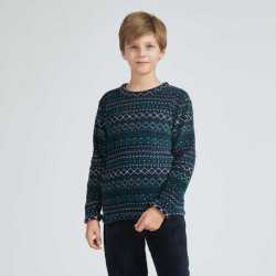 Pijama coral criança Alejandro azul