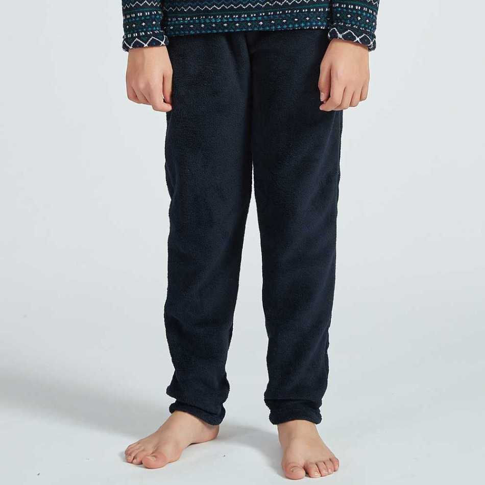 Pijama coral criança Alejandro azul