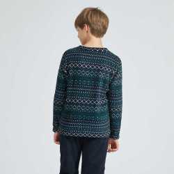 Pijama coral criança Alejandro azul