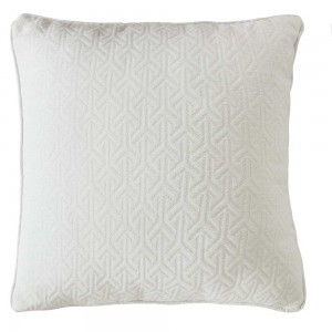 Almofada jacquard chenilla Flecha natural 45x45