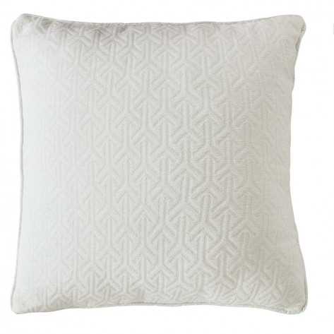 Almofada jacquard chenilla Flecha natural 45x45