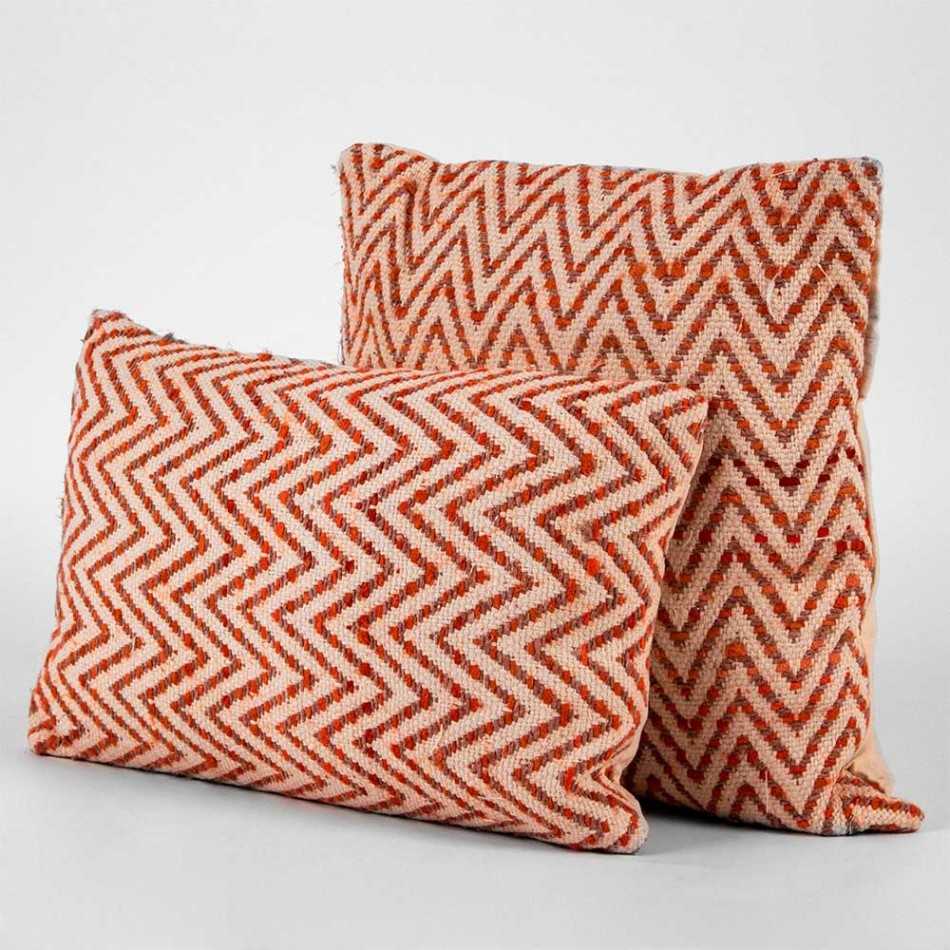 Almofada retangular algodão 30x50 Mairena cor telha