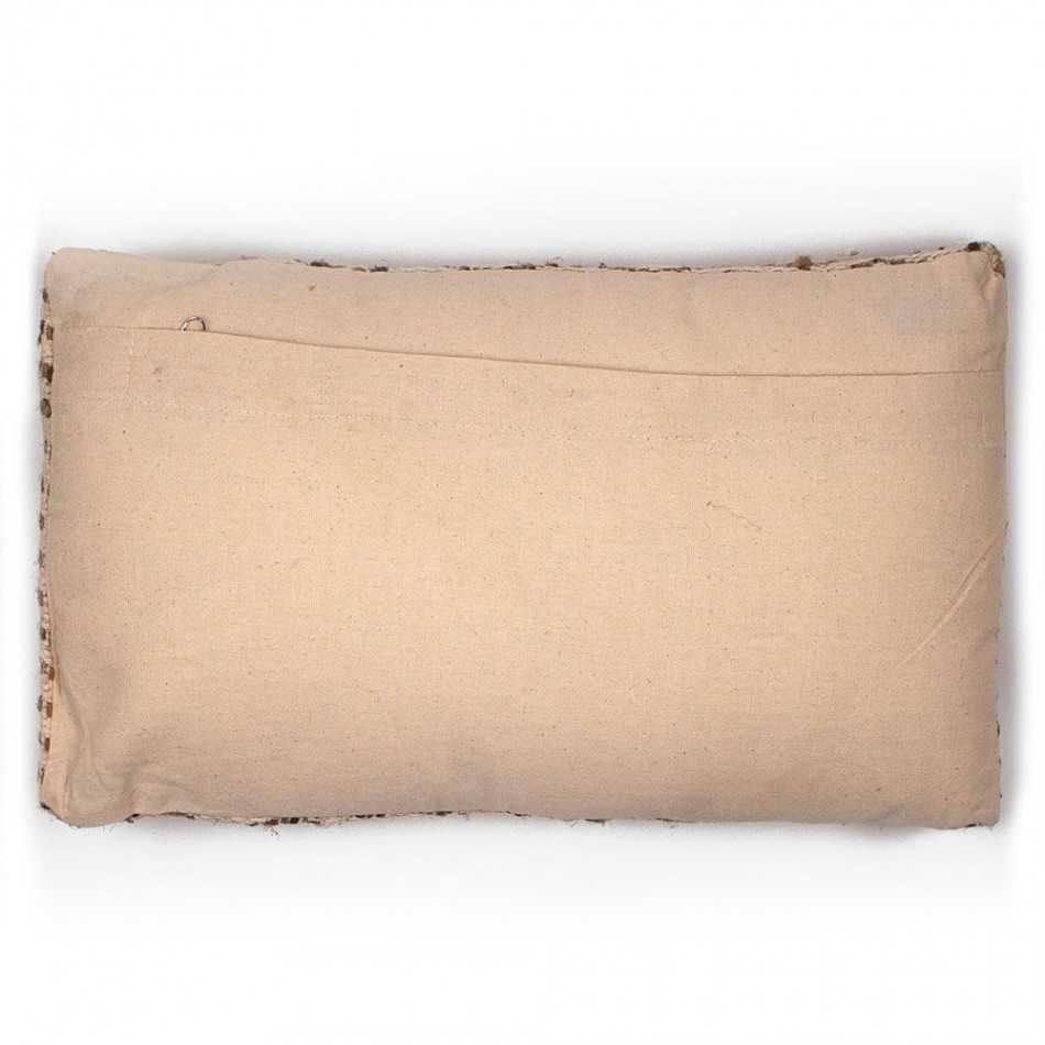 Almofada retangular algodão 30x50 Mairena cor telha