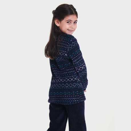 Pijama coral criança Alejandro azul