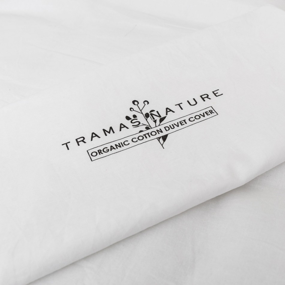 Capa De Edredão Algodão Orgânico Branco