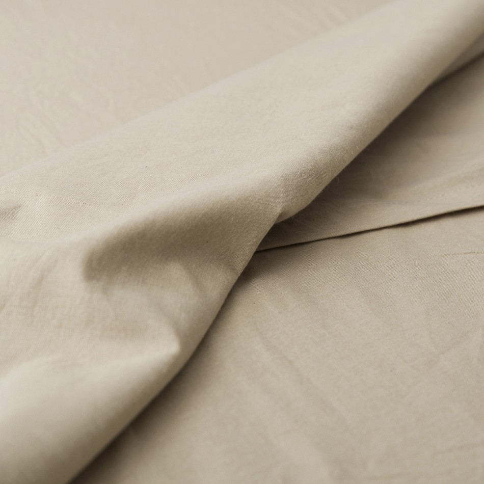 Jogo de lençóis algodão orgânico oliva