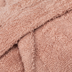 Roupão de banho com capuz coral 450gr Unisex