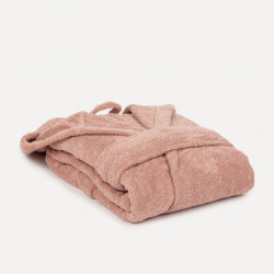 Roupão de banho com capuz coral 450gr Unisex