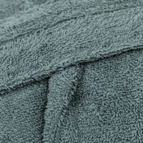 Roupão de banho com capuz verde francês 450gr Unisex