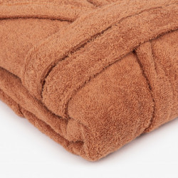 Roupão de banho com capuz mandarina 450gr Unisex Roupão de banho com capuz mandarina 450gr Unisex