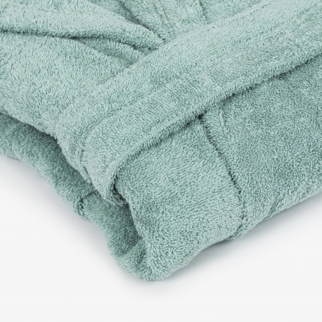 Roupão de banho verde tiffany 450gr criança