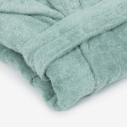 Roupão de banho verde tiffany 450gr criança Roupão de banho verde tiffany 450gr criança