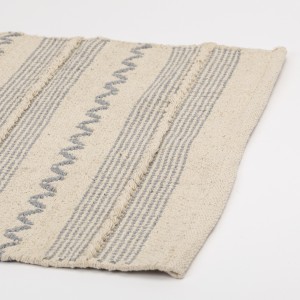 Tapete algodão Portugues cinza 2