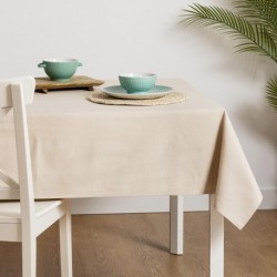 Toalha de mesa liso arena