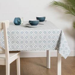 Toalha de mesa Valme new azul indigo roupa-de-mesa