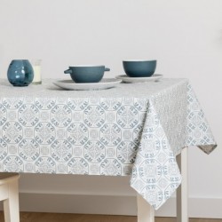 Toalha de mesa Valme new azul indigo roupa-de-mesa