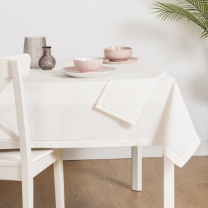 Toalha de mesa algodão orgânico natural