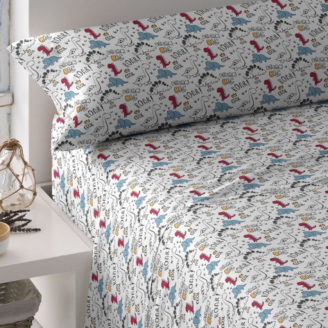 Jogo de lençóis Picapiedra