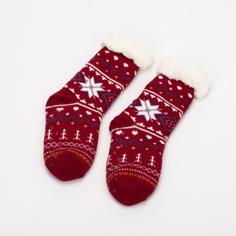 Meias Odense vermelho