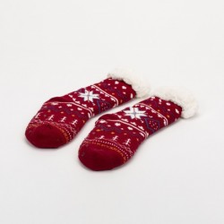 Meias Odense vermelho