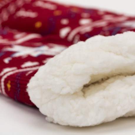 Meias Odense vermelho