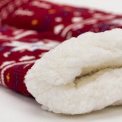 Meias Odense vermelho