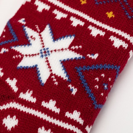 Meias Odense vermelho